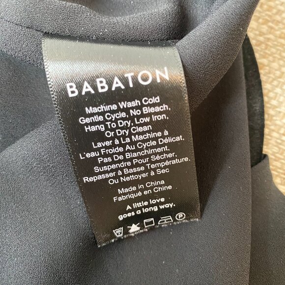 Babaton Assymetrical Tank/Tunic with Front Slit - Picture 4 of 6